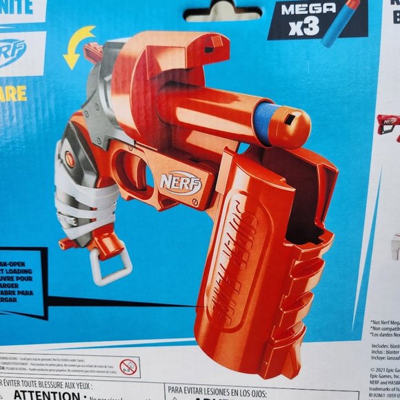 NEW NERF Fortnite Flare Dart Blaster Gun Mega Darts Fortnite Replica Fortnight I - Picture 8 of 8